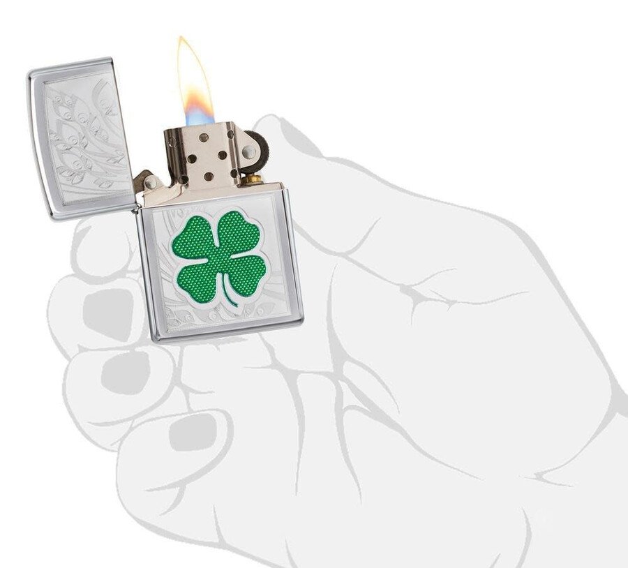 clover high polish chrome design