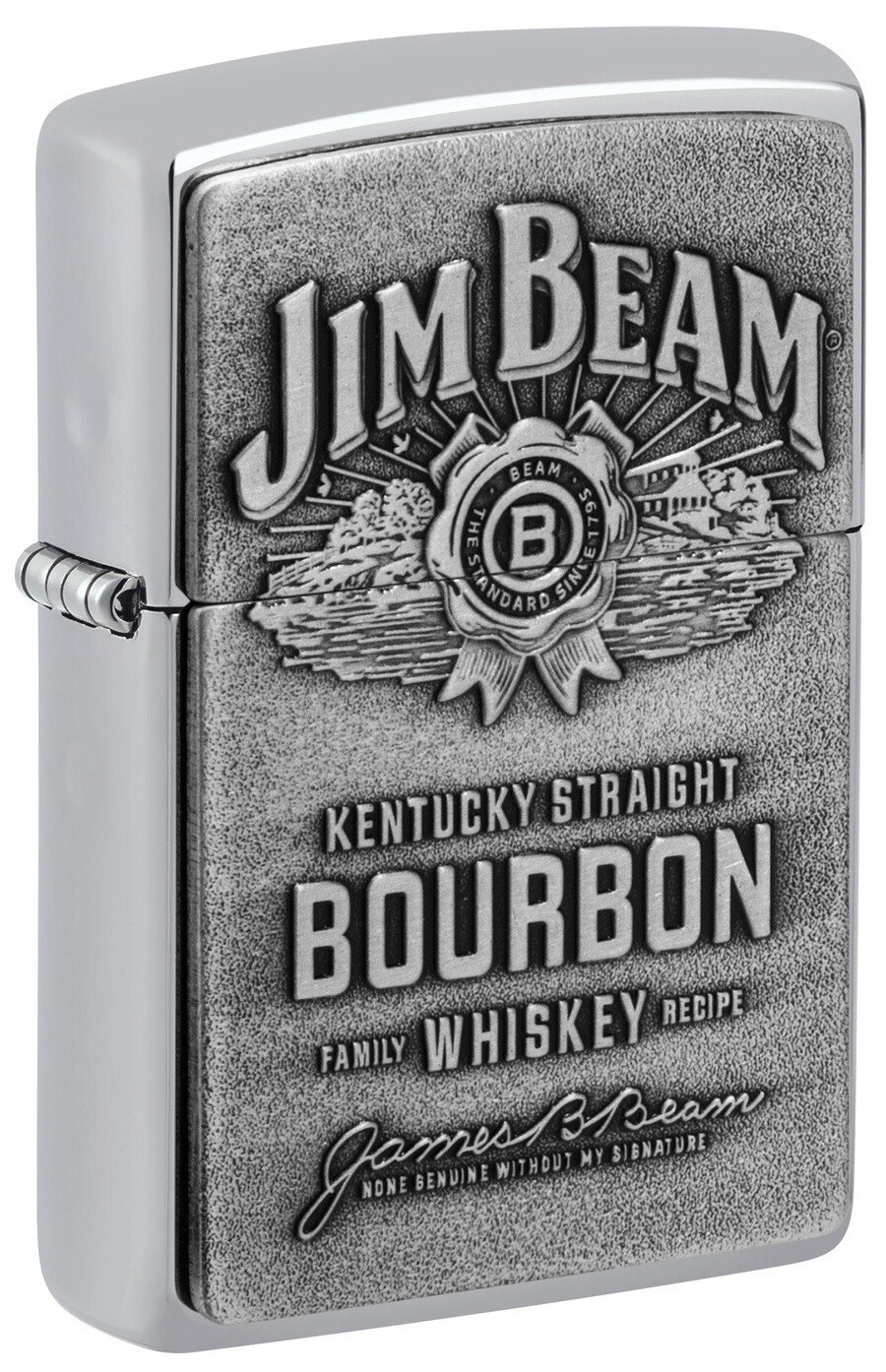 jim beam chrome emblem