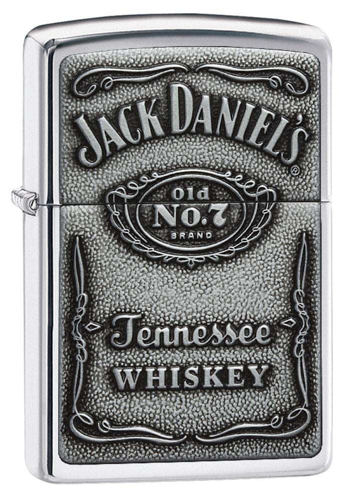 jack daniels chrome emblem