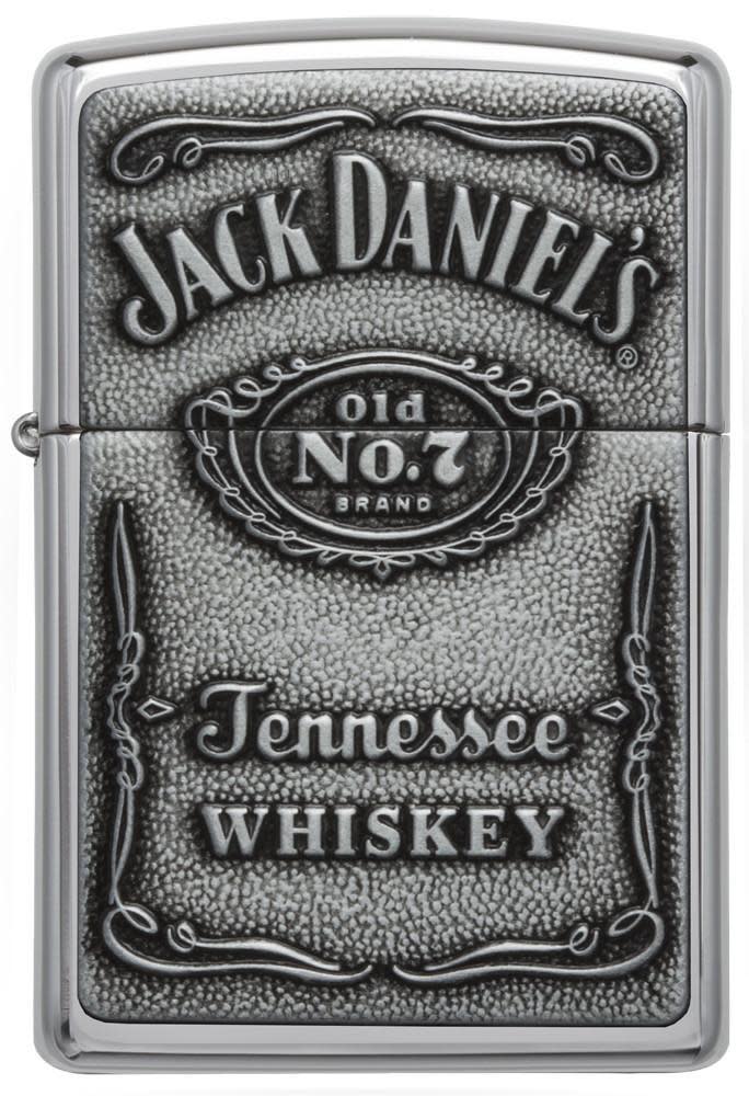 jack daniels chrome emblem