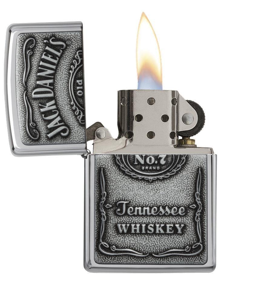jack daniels chrome emblem
