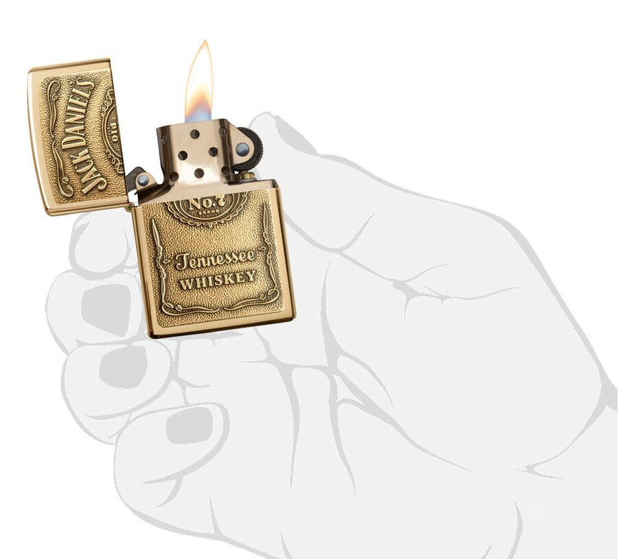 jack daniels brass emblem
