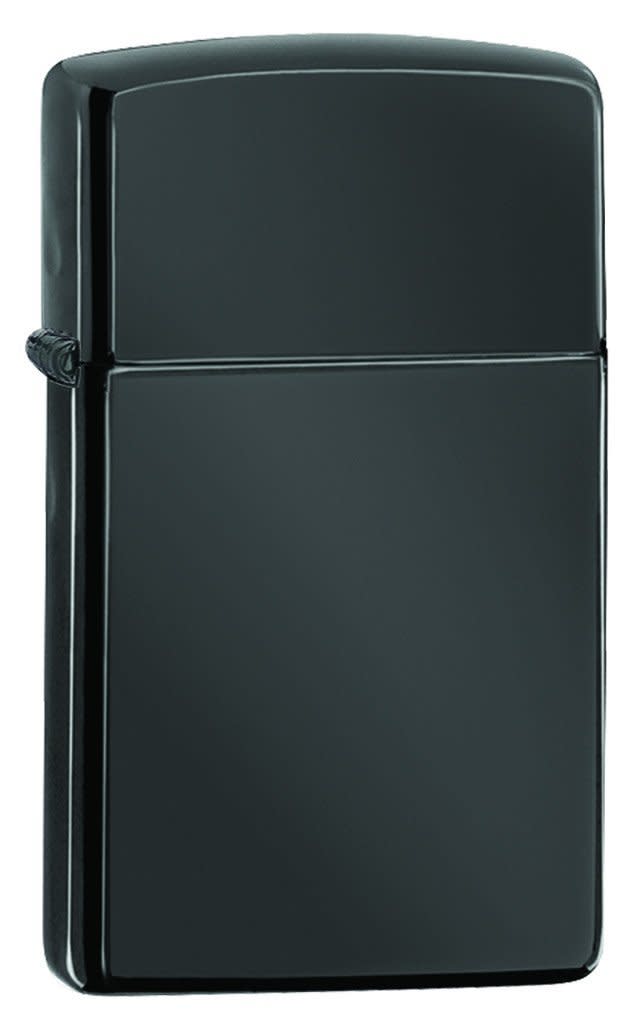 slim high polish black