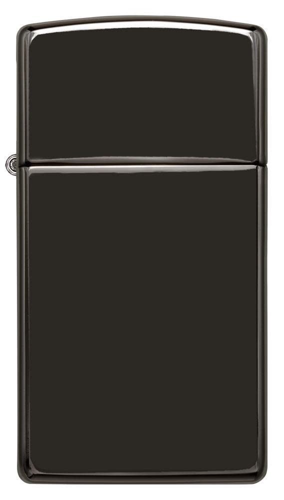 slim high polish black