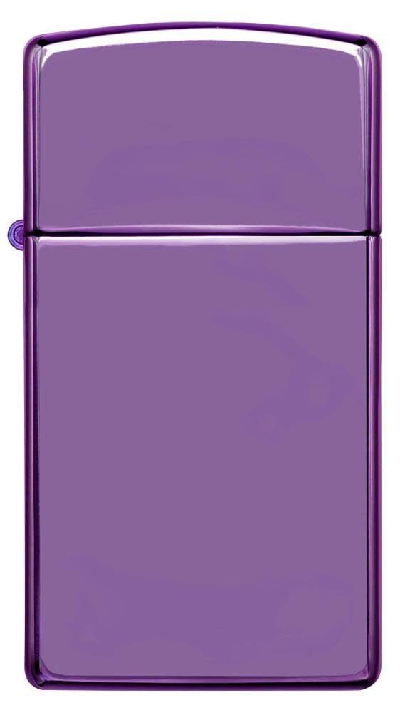 slim high polish purple