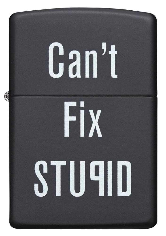 cant fix stupid