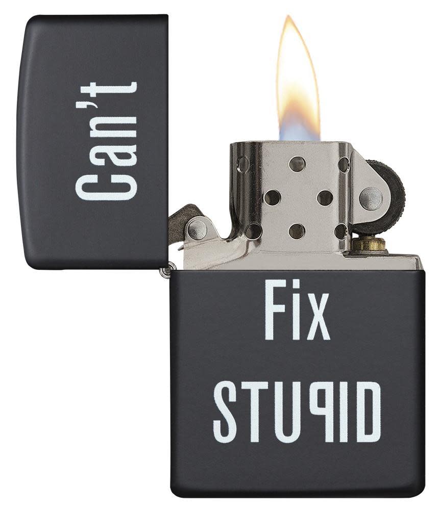 cant fix stupid