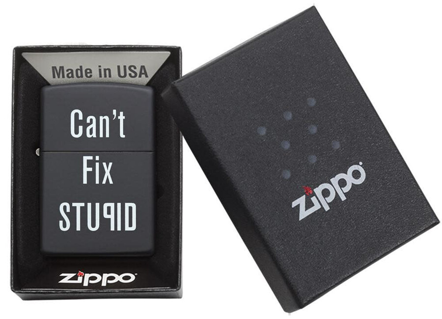 cant fix stupid