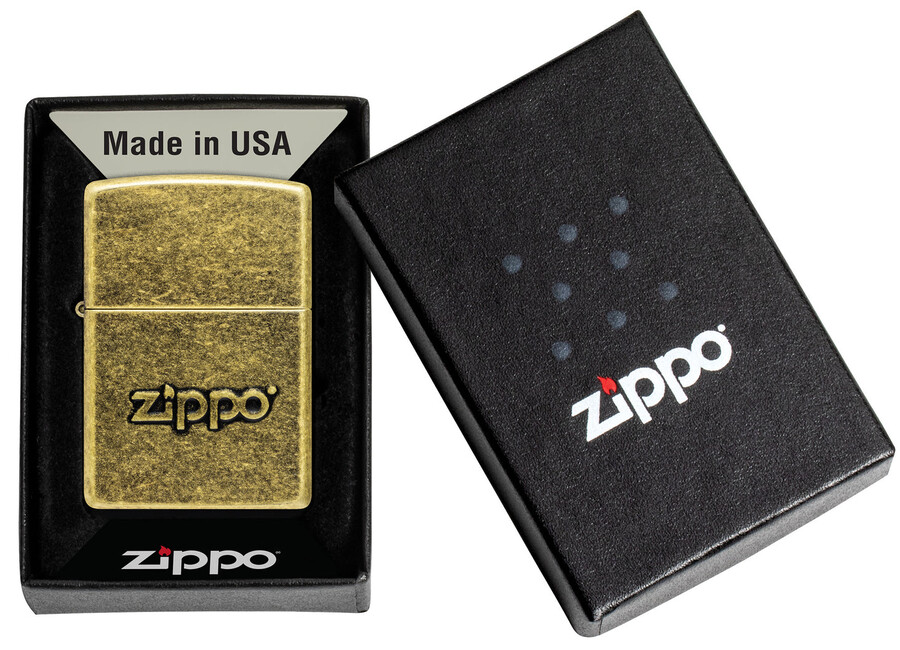 zippo antique stamp