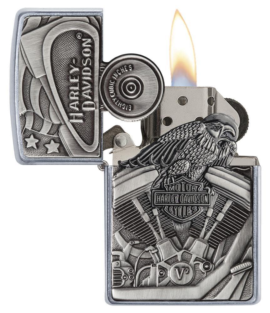 harley-davidson motorblock emblem