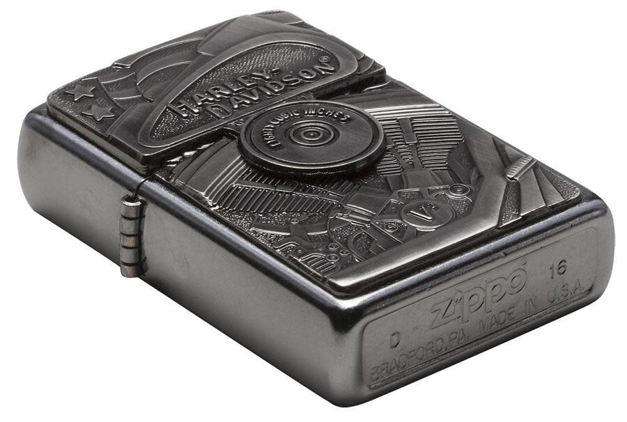 harley-davidson motorblock emblem