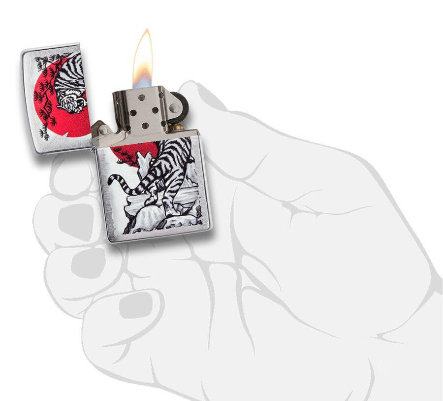 asian tiger design
