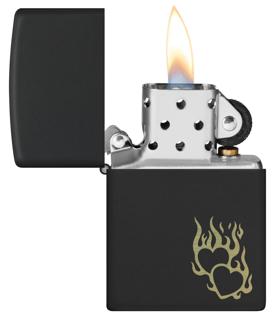 fire heart design