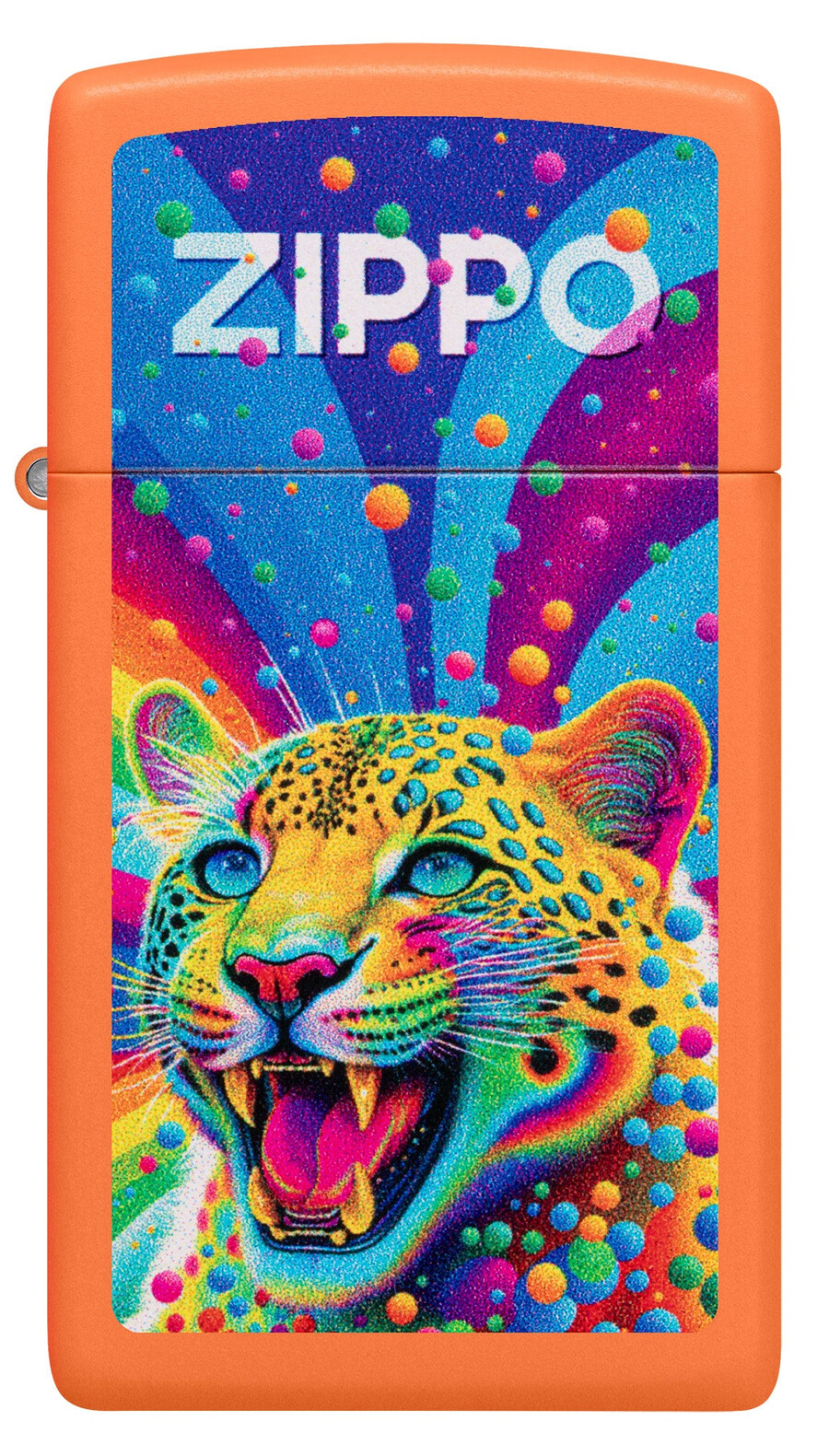 leopard zippo design