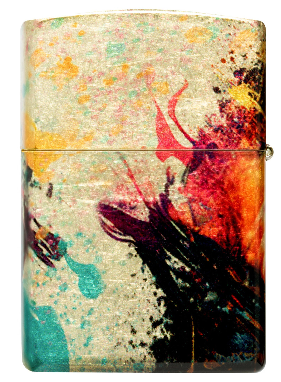 painted tiger design