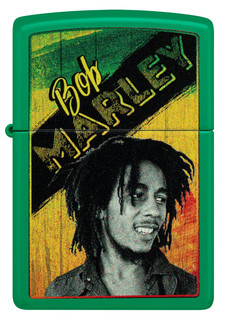 bob marley grass green design