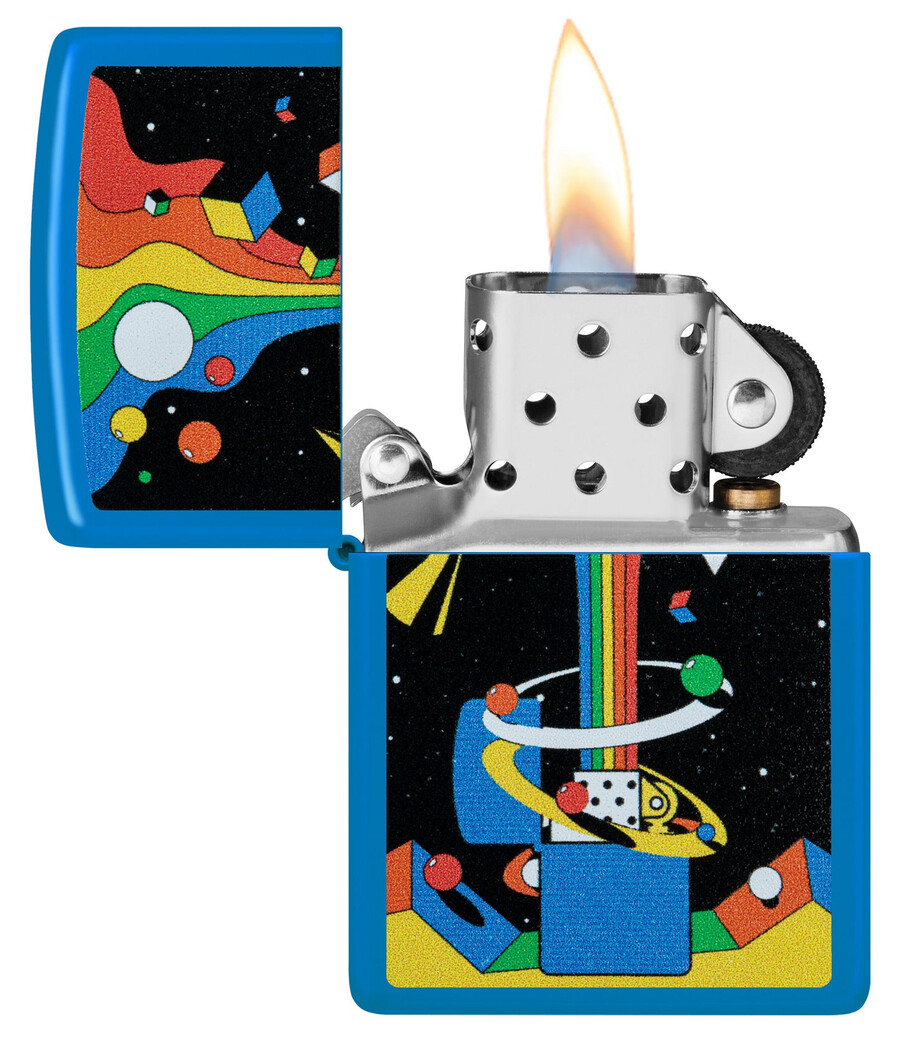 cosmic zippo design