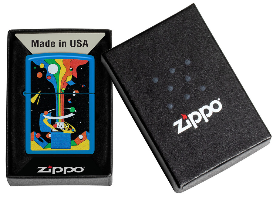 cosmic zippo design
