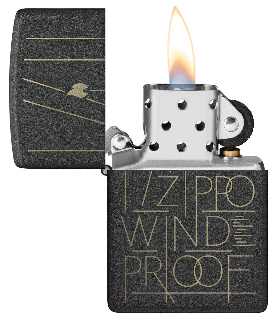 line art zippo design