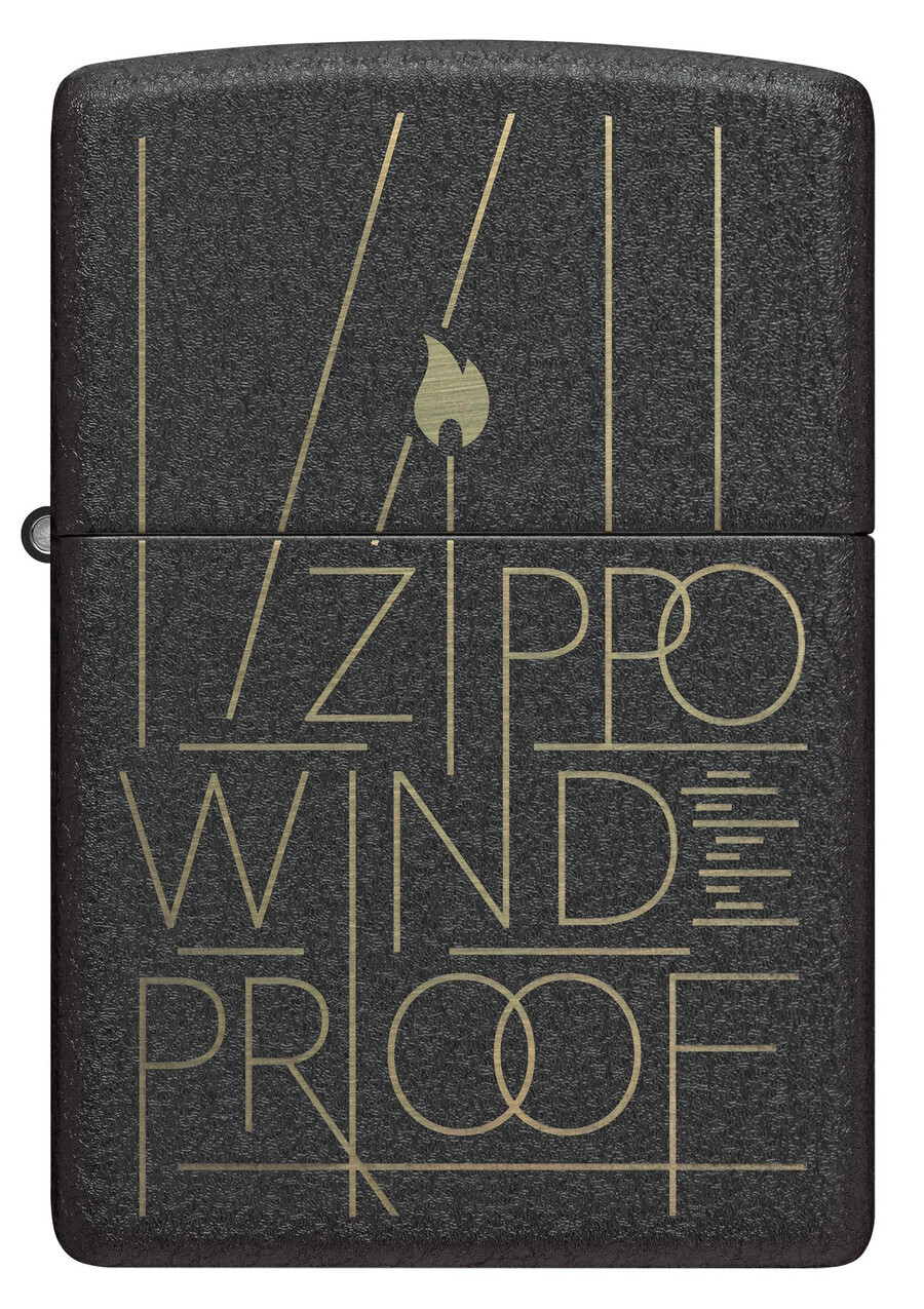 line art zippo design