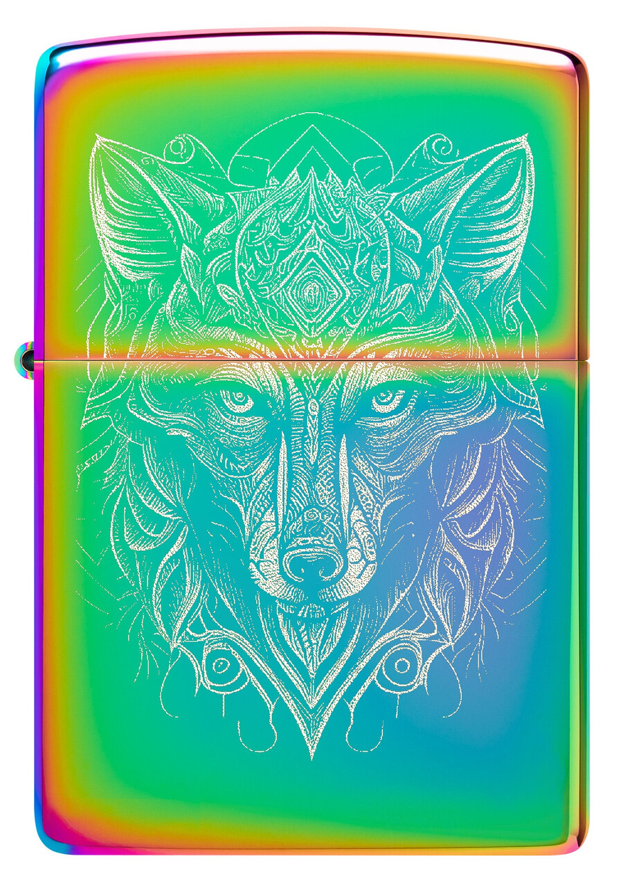 mystic wolf design