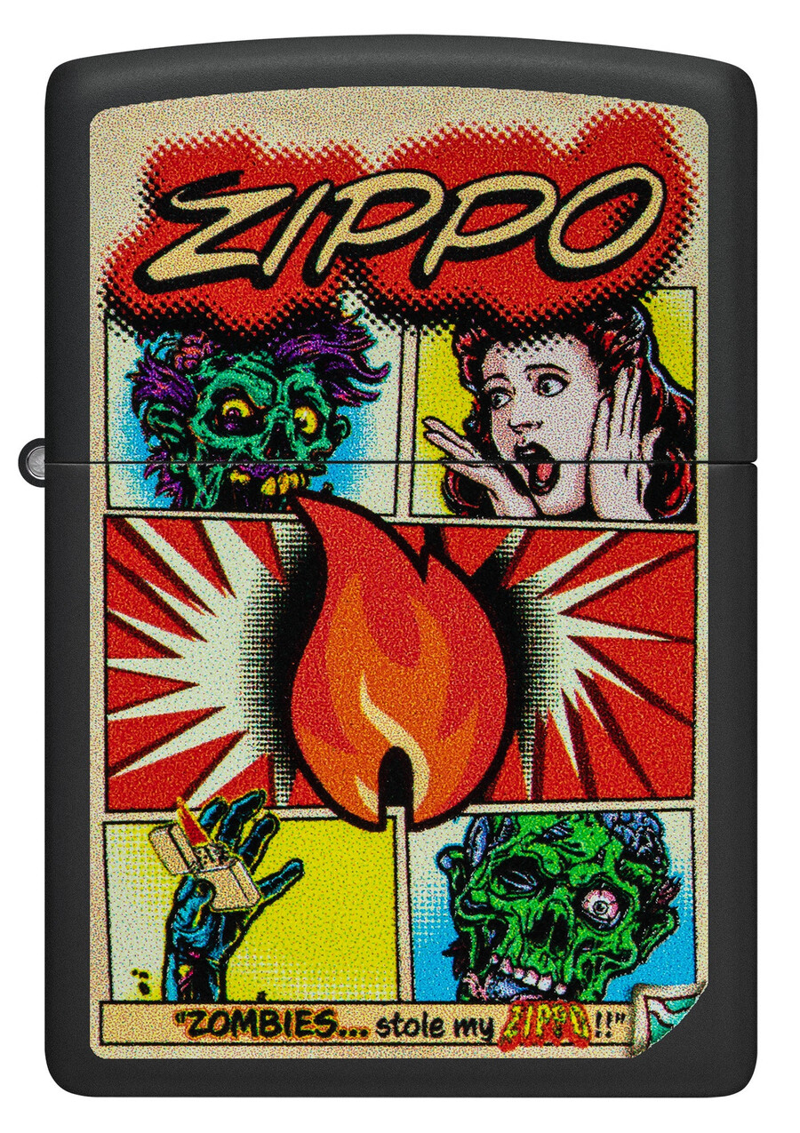 comic zombies design