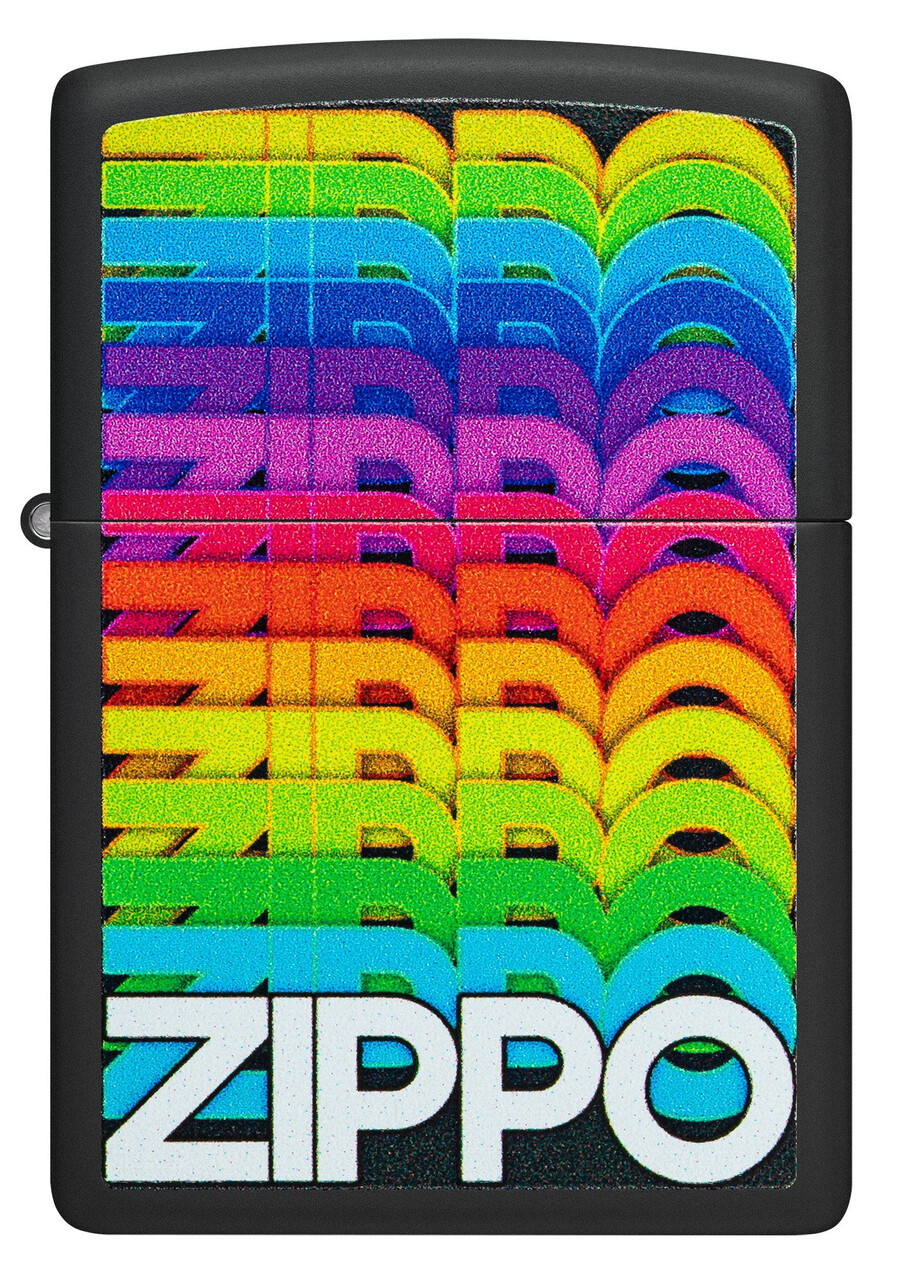 techno zippo design
