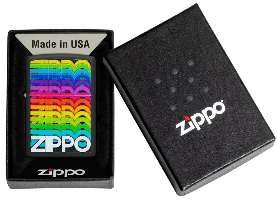 techno zippo design