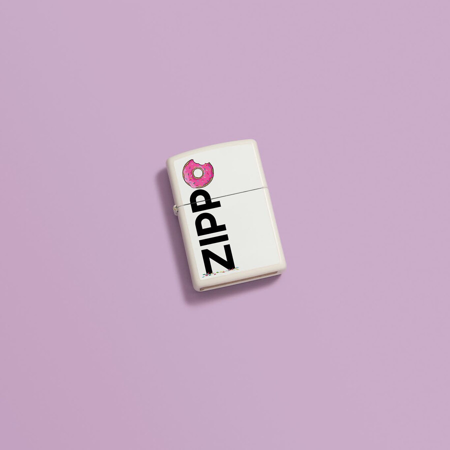 frosted zippo design