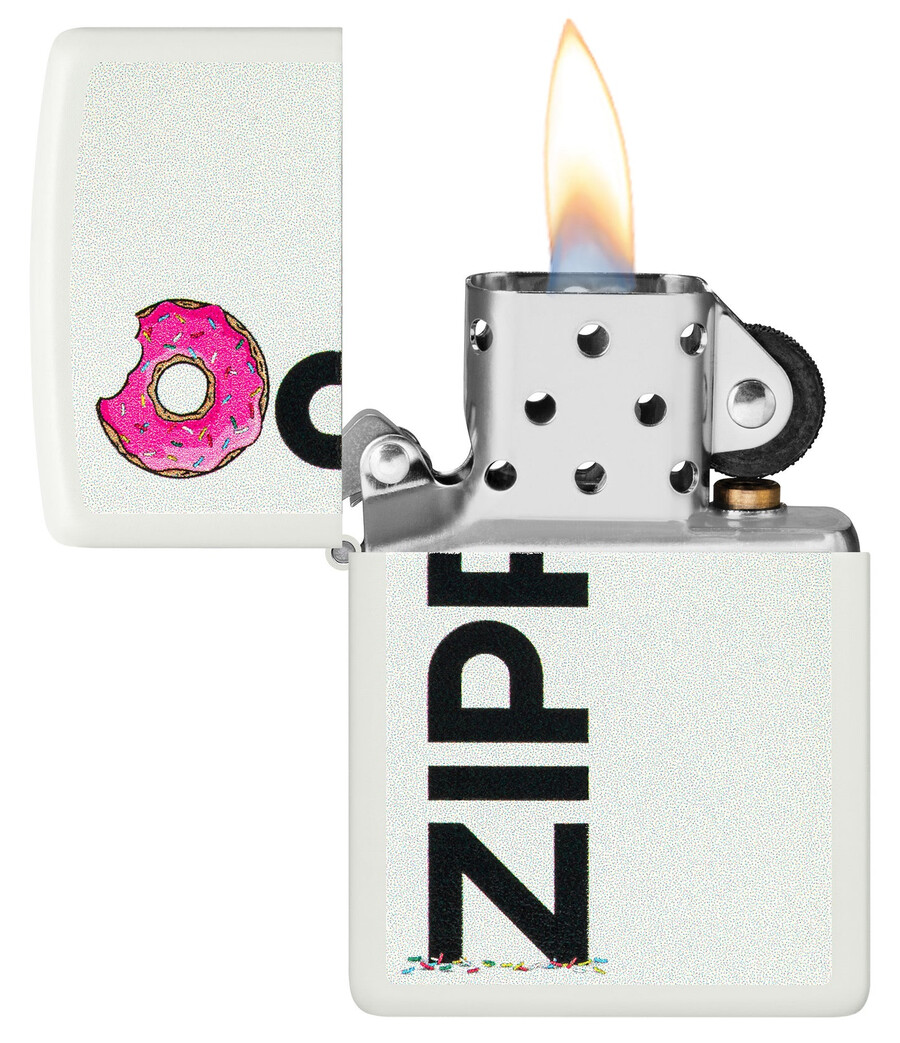 frosted zippo design