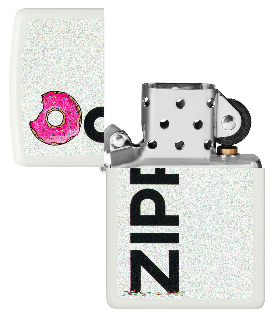 frosted zippo design