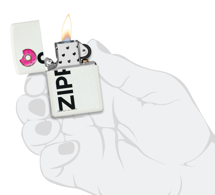 frosted zippo design