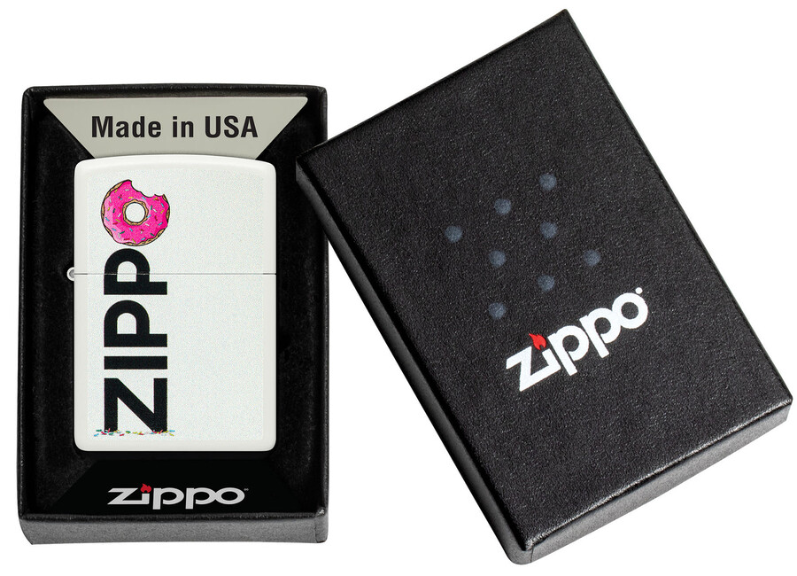 frosted zippo design