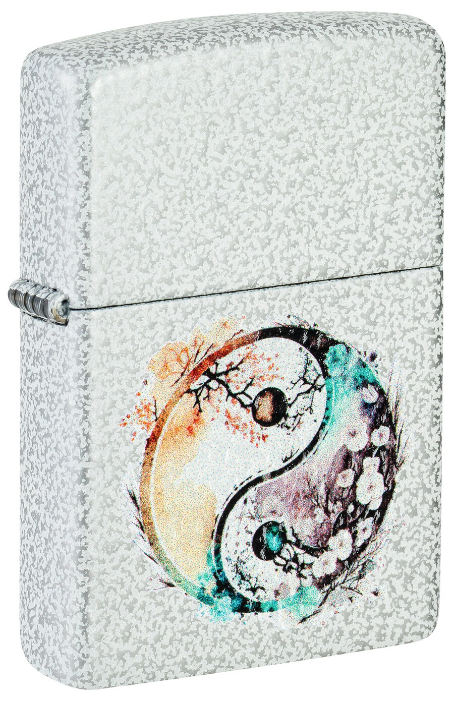 floral yin and yang design