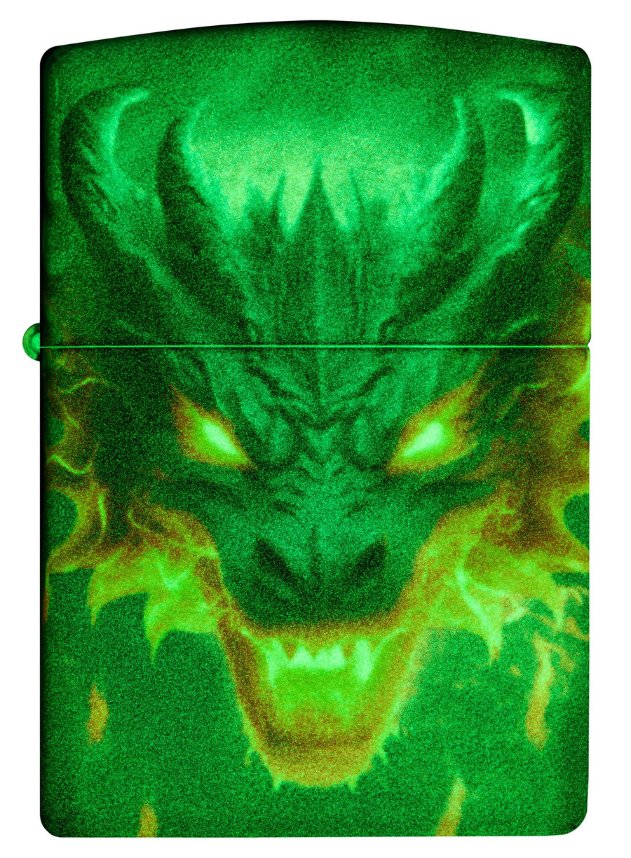 glowing dragon design