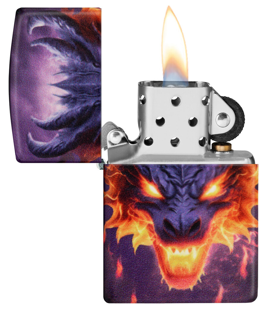 glowing dragon design