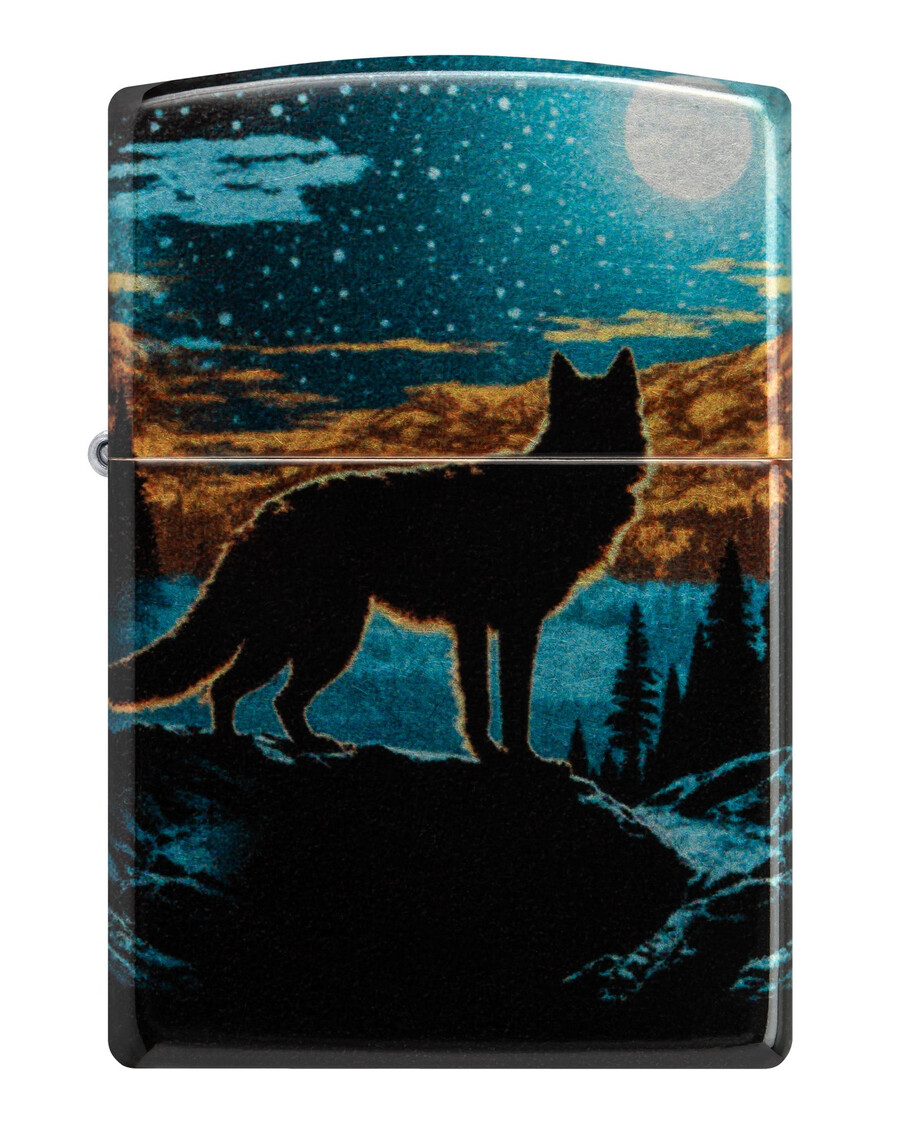 moonlight wolf design
