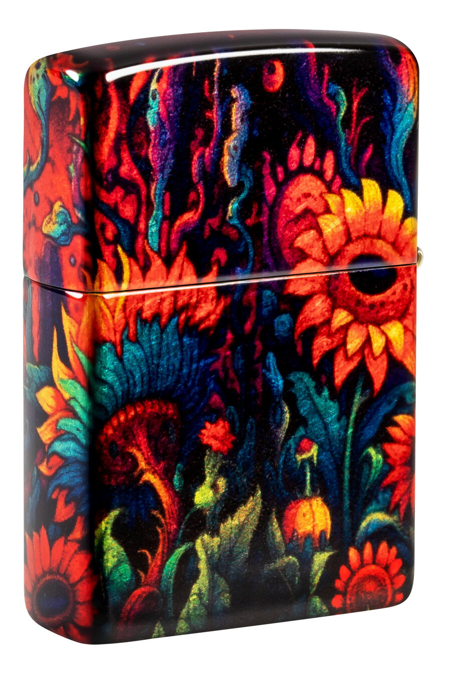 spooky sunflower design