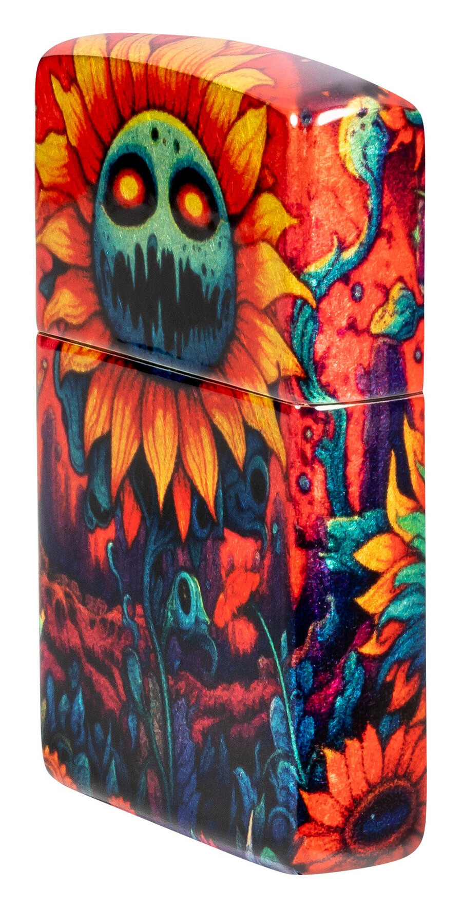 spooky sunflower design