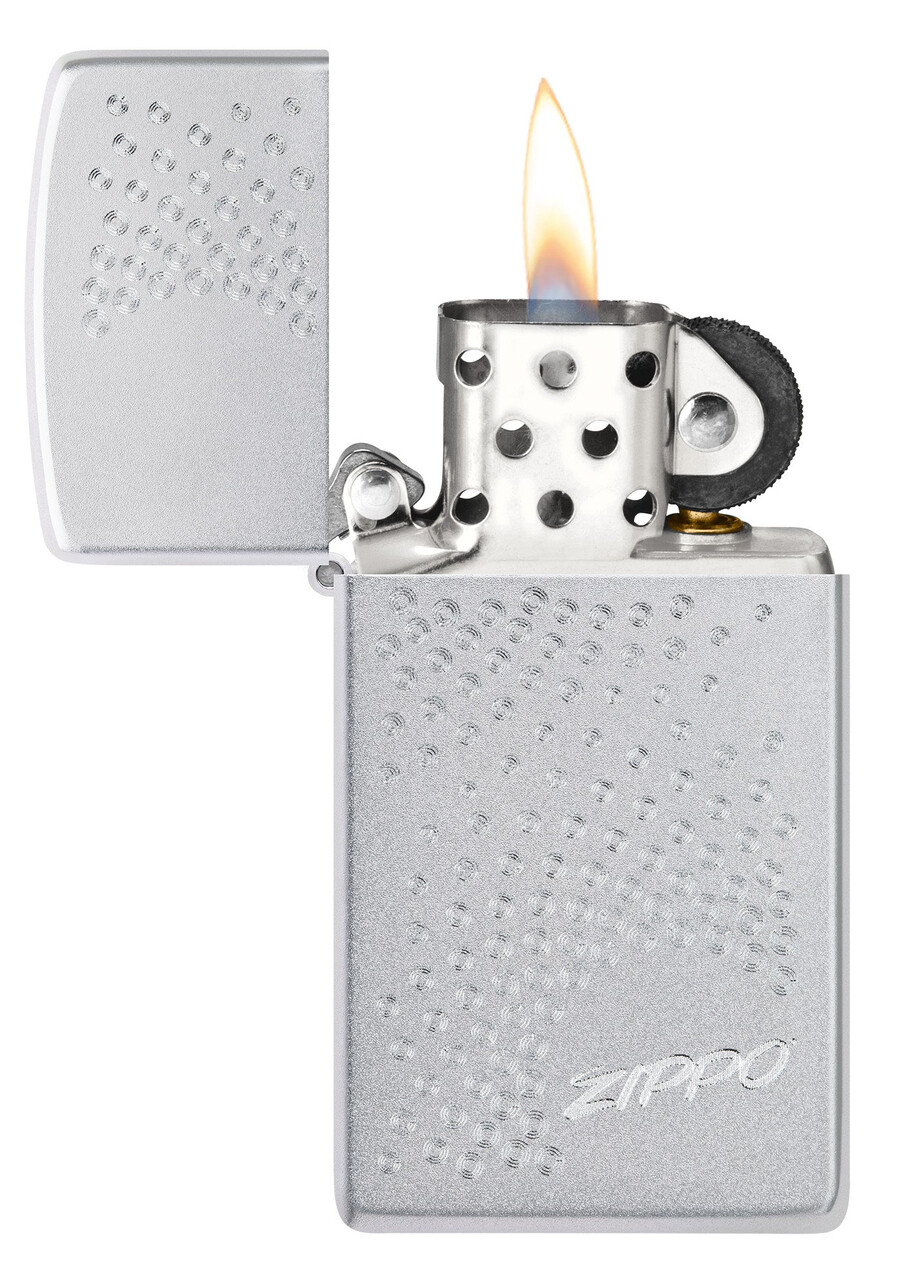 slim zippo dot design