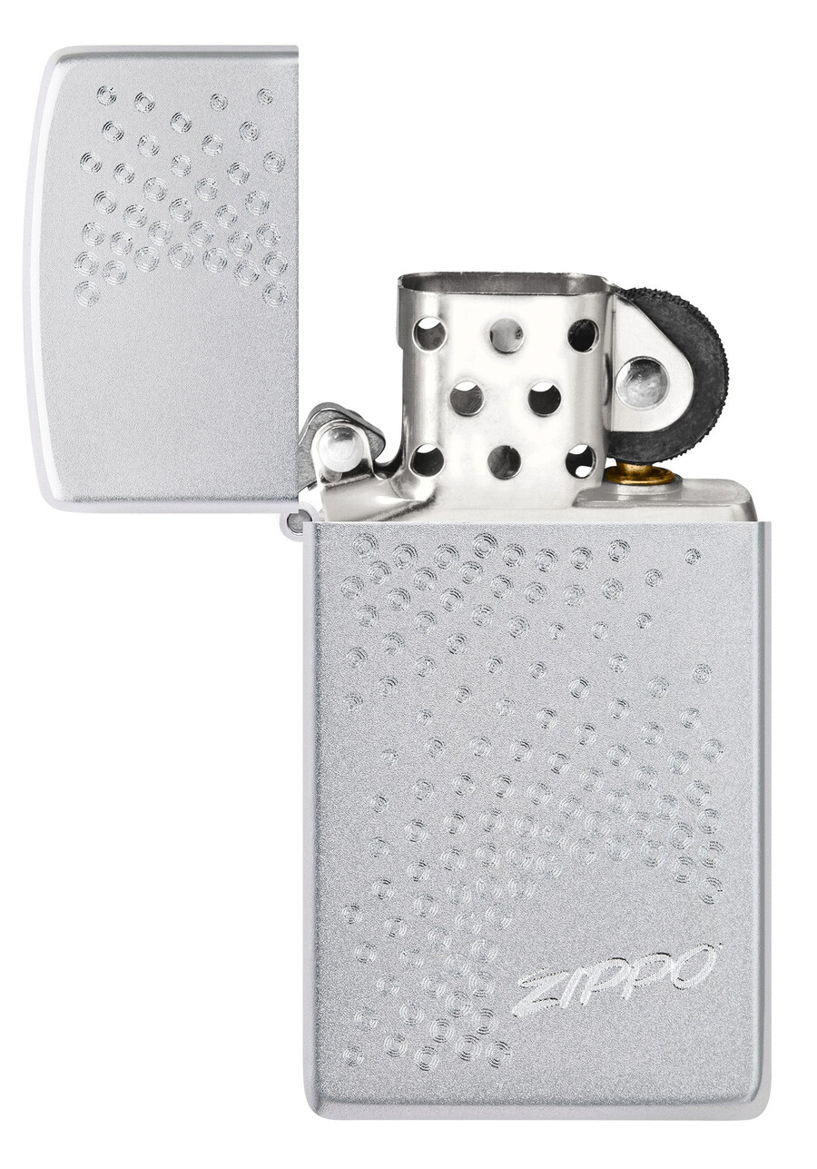 slim zippo dot design