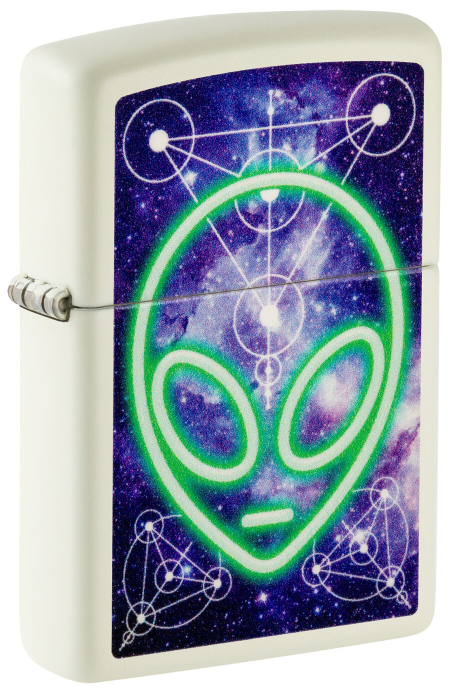 glowing alien design