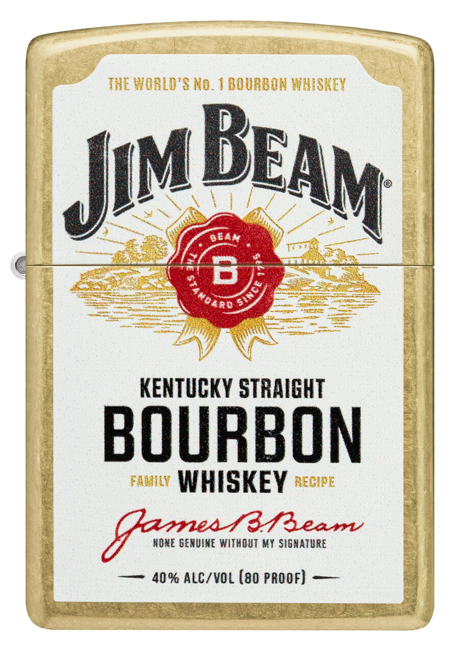 jim beam label design