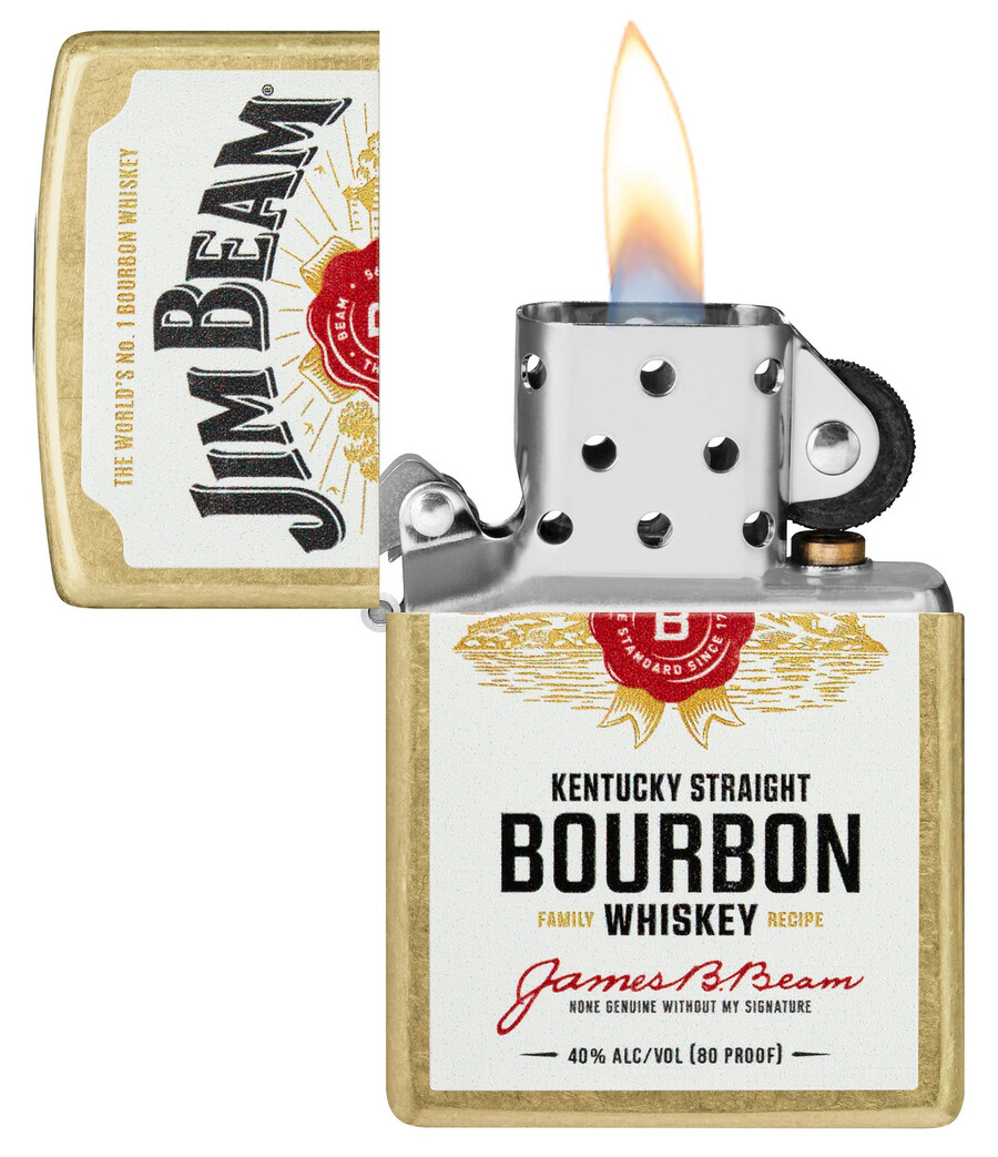 jim beam label design