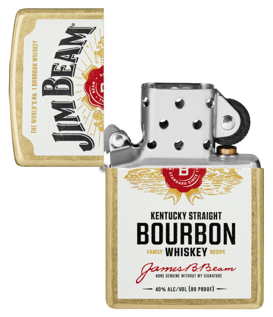 jim beam label design