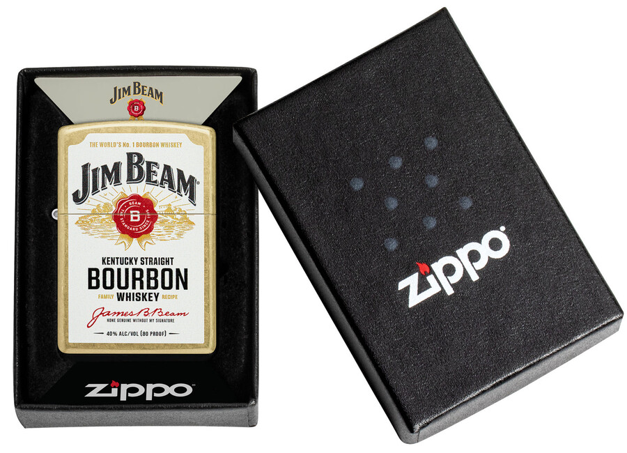 jim beam label design