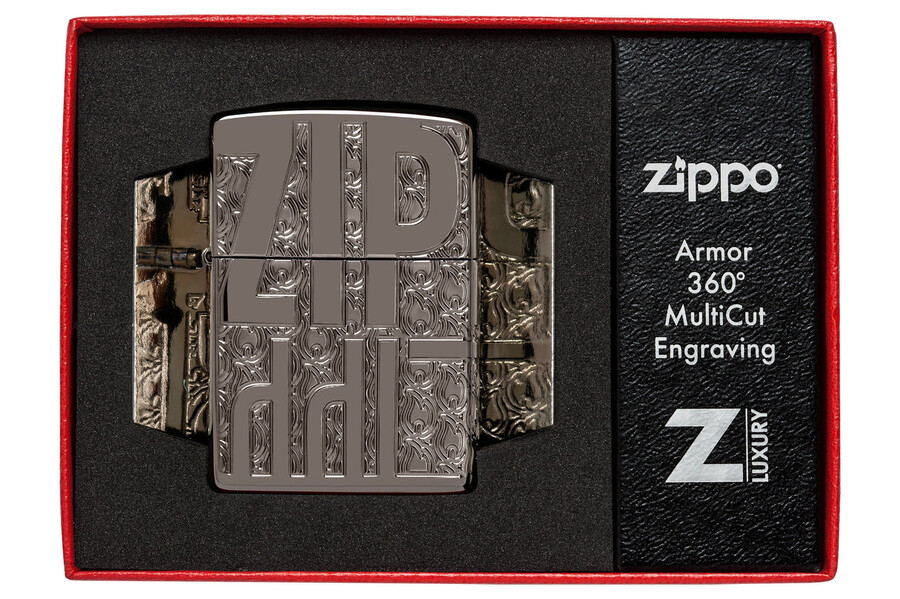 reverse carve zippo design