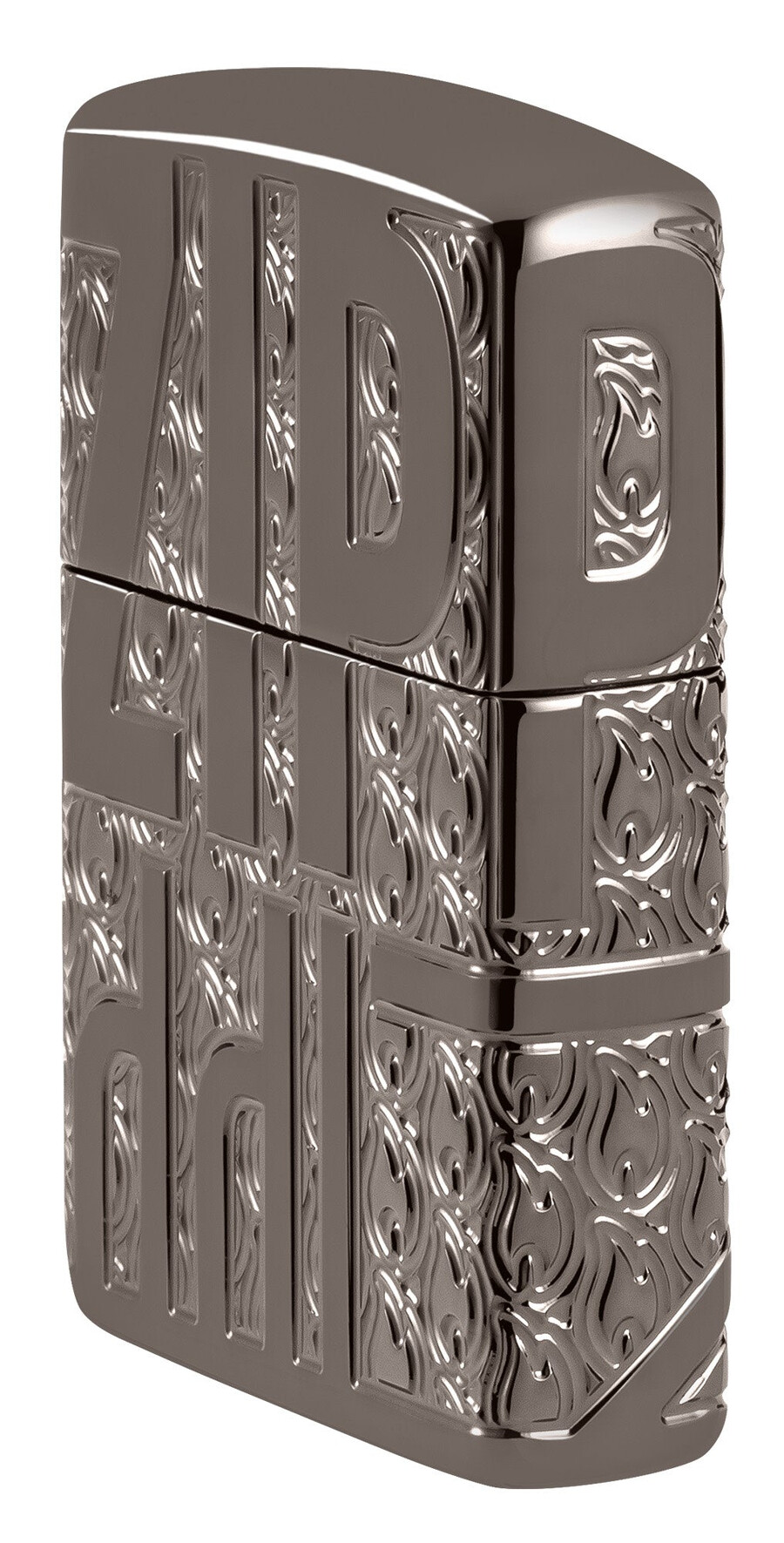 reverse carve zippo design
