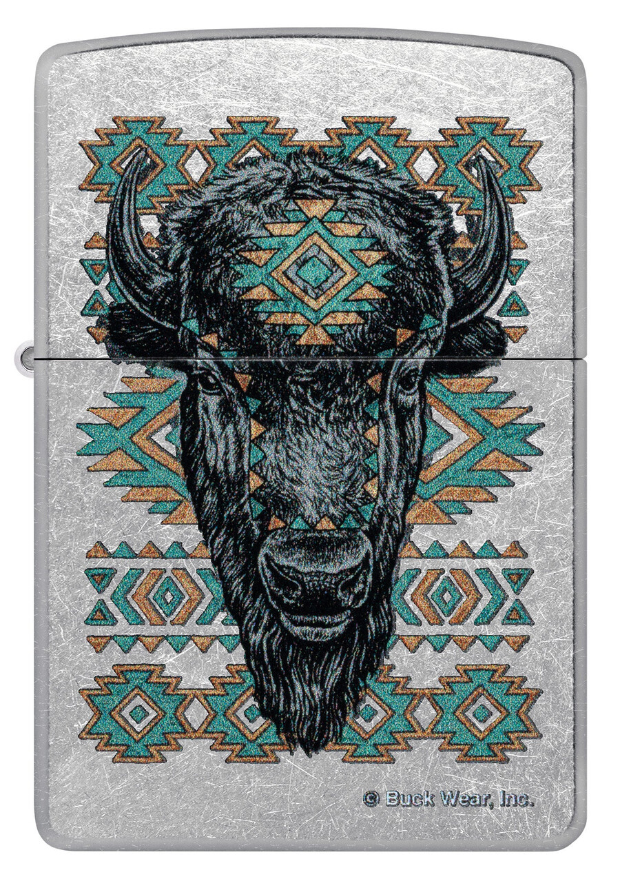 buck wear bison design