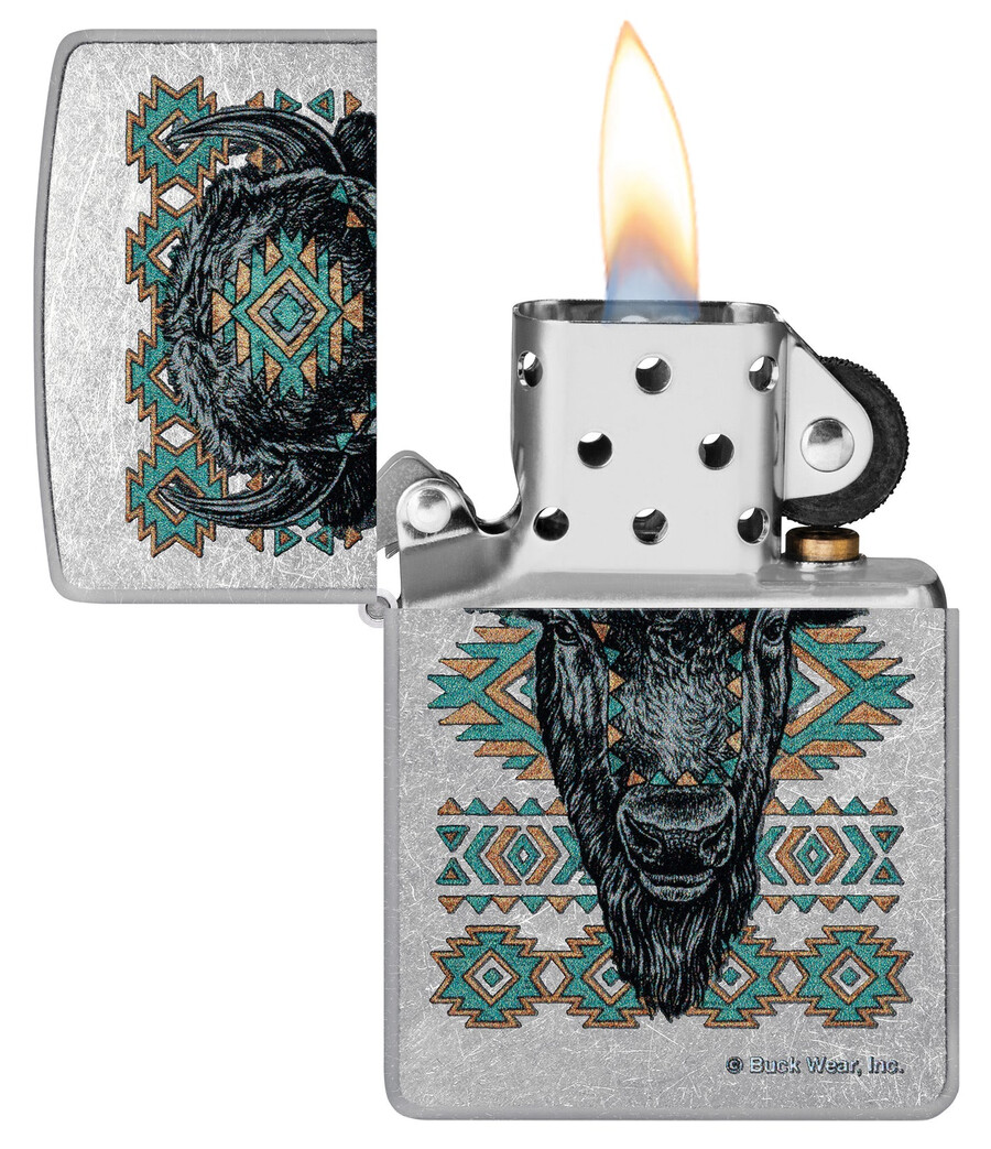 buck wear bison design